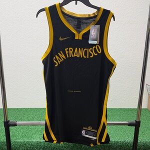 Nike Men's Golden State Warriors City Edition Swingman Jersey Large Size 48 NWT